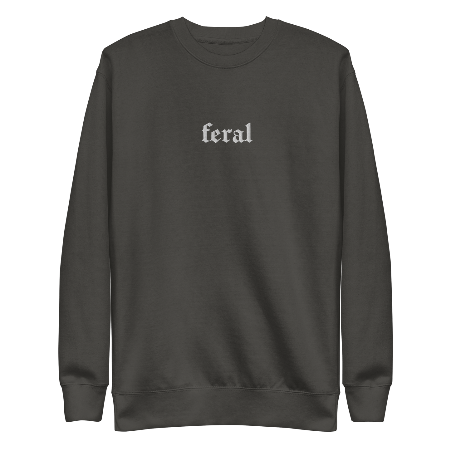 Feral Blackout Embroidered Sweatshirt