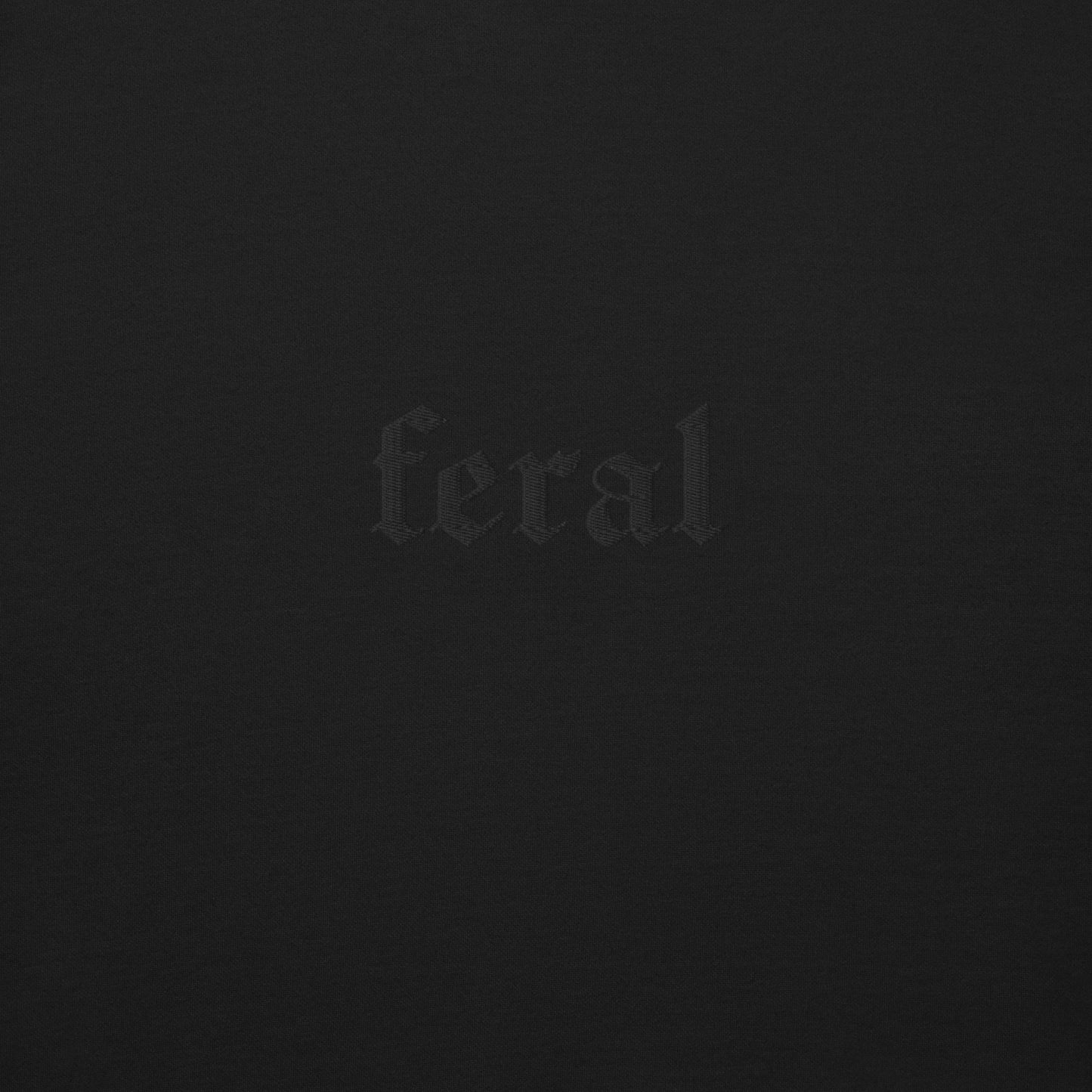 Feral Blackout Embroidered Sweatshirt