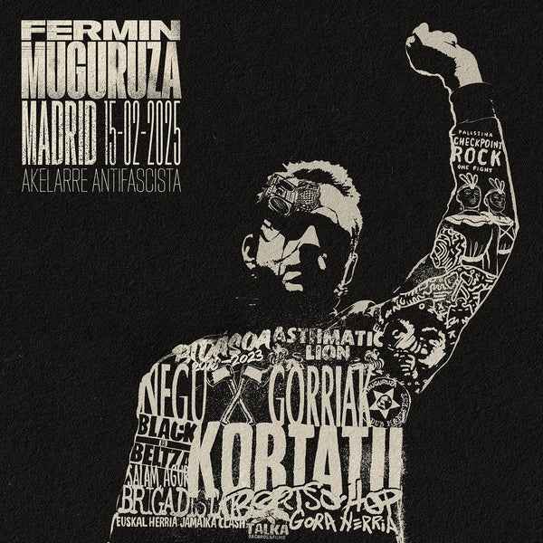 FERMIN MUGURUZA - Madrid 15-02-2025: Akelarre Antifacista [3LP] [Vinyl]