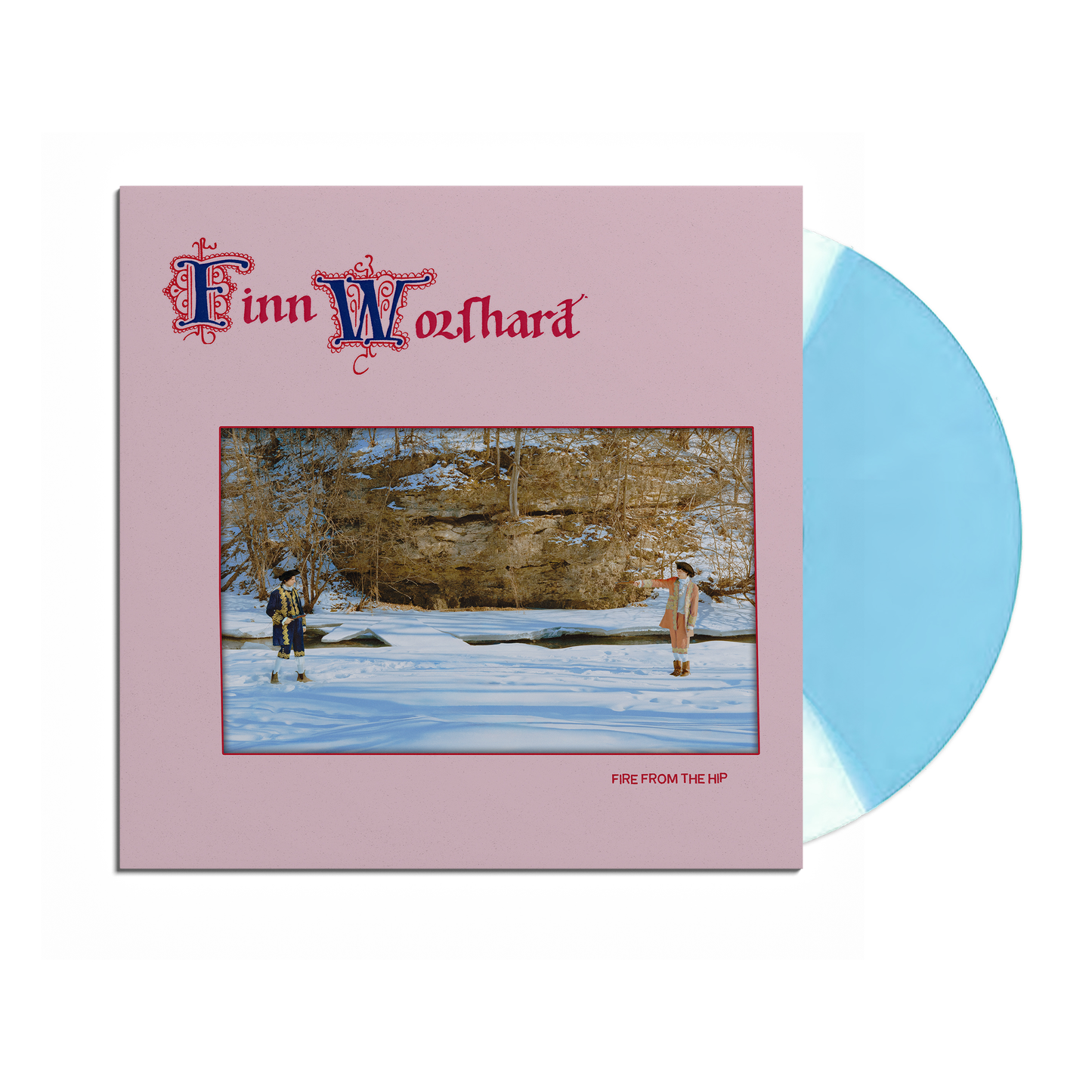 Finn Wolfhard - Fire From The Hip (Indie Exclusive) [Half Moon Baby Blue + White] [Vinyl]
