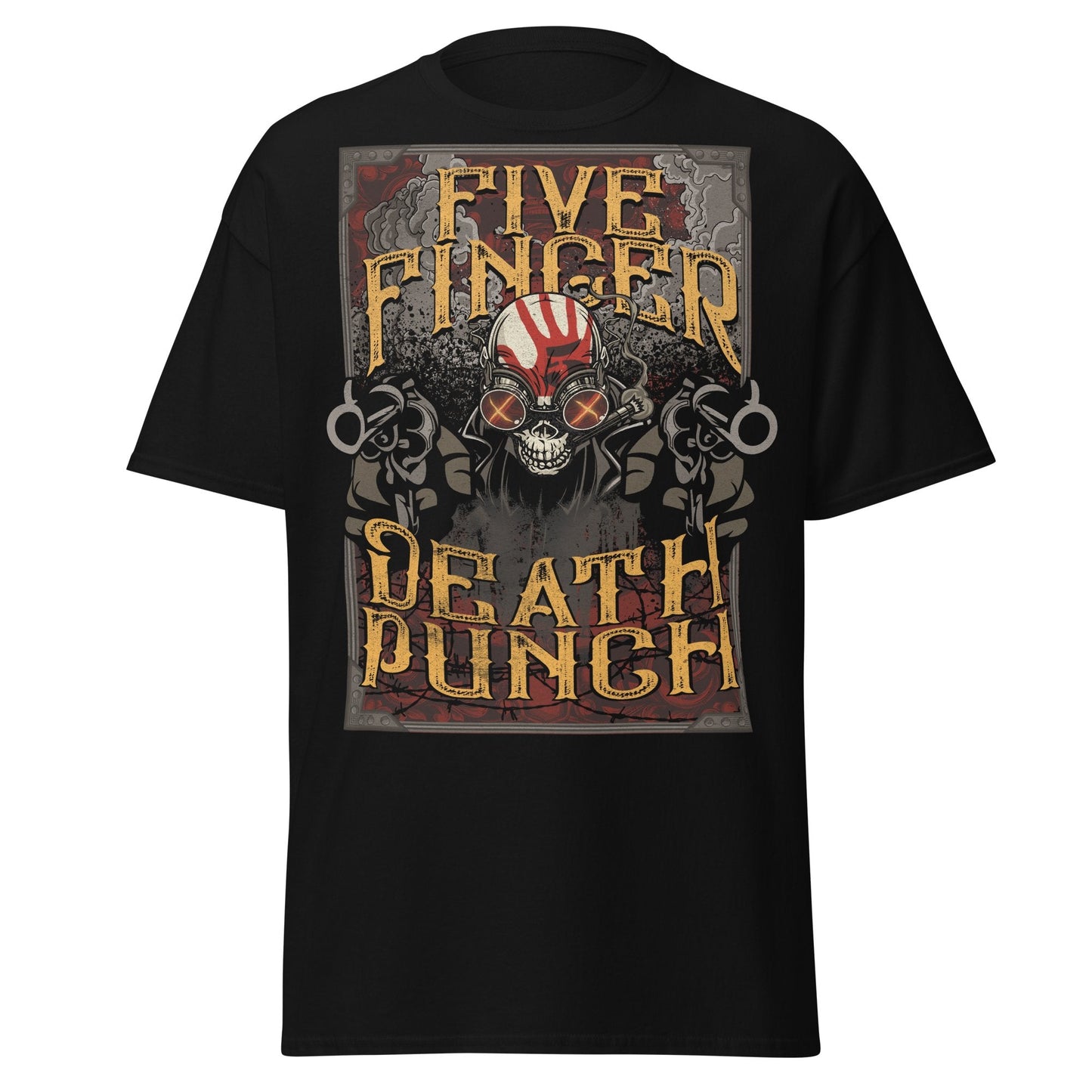 Five Finger Death Punch - Barrels Jumbo Print T-shirt
