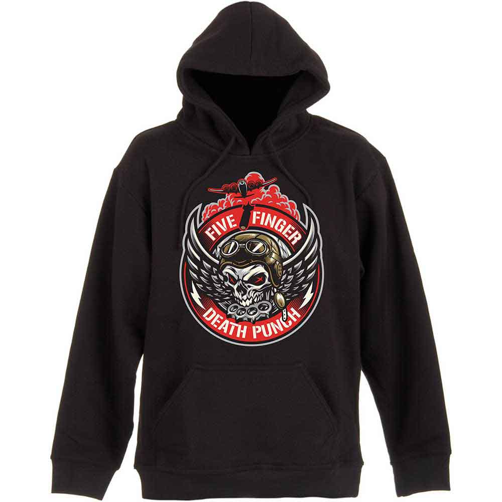 Five Finger Death Punch Bomber Patch [Sweatshirt] - Rock Band Apparel
