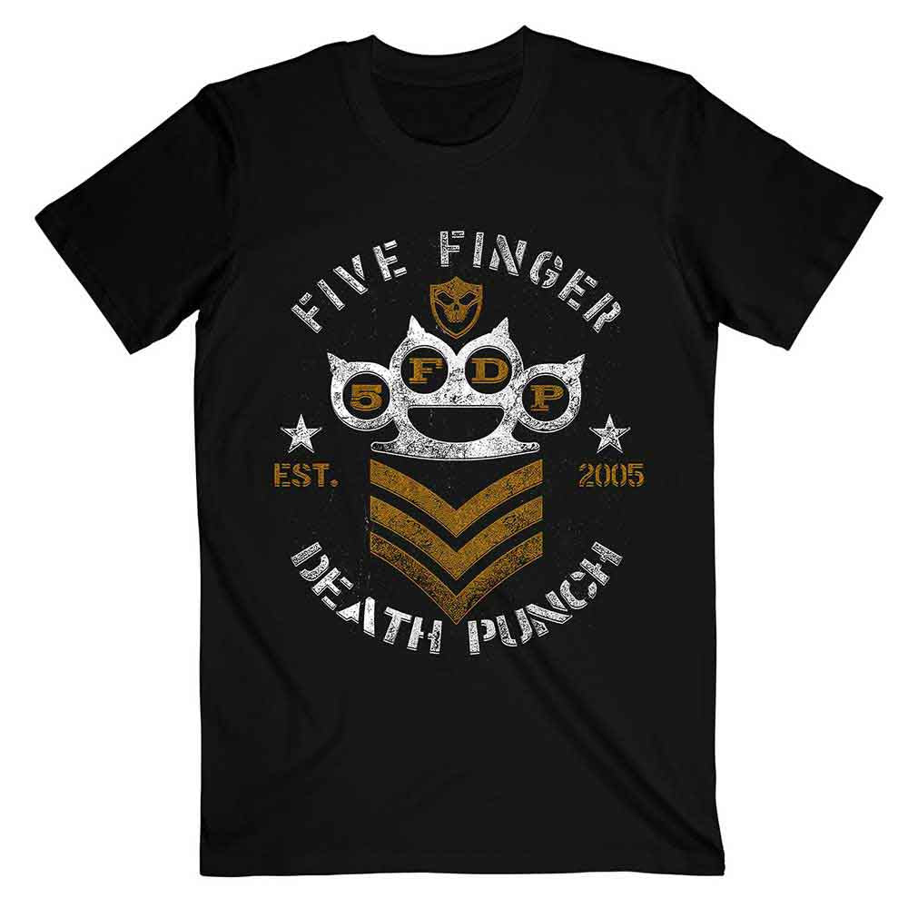 Five Finger Death Punch Chevron [T-Shirt] - Rock Band Apparel