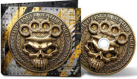 PRE-ORDER Five Finger Death Punch - Legacy [Explicit Content] (Indie Exclusive, Gold Disc, Special Edition, Digipack Packaging) [CD]