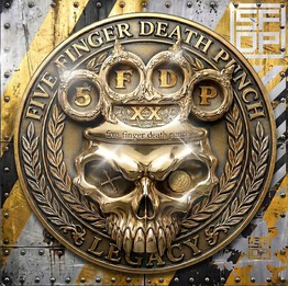 PRE-ORDER Five Finger Death Punch - Legacy [Explicit Content] (Indie Exclusive, Limited Edition, 140 Gram "Amber Wave" Colored Vinyl) [Vinyl]