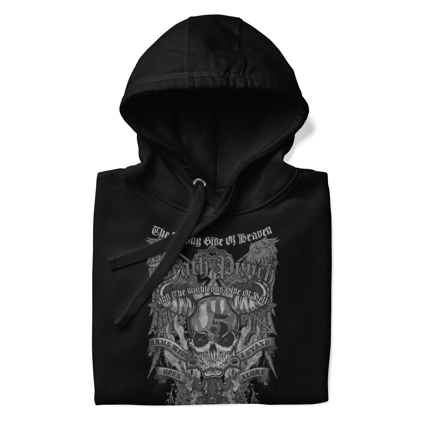 Five Finger Death Punch - Righteous Side of Evil Classic Hoodie
