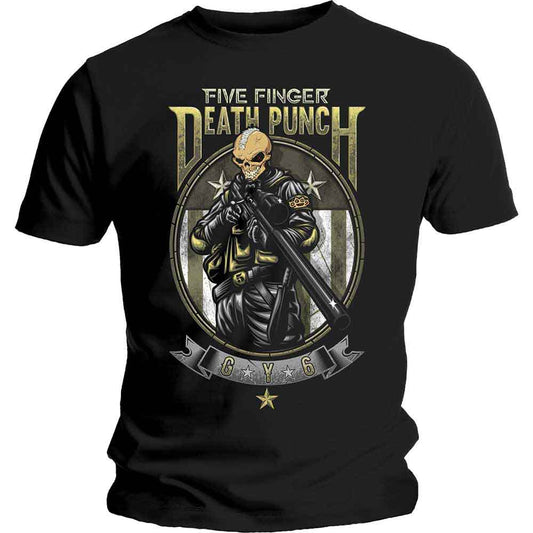 Five Finger Death Punch Sniper [T-Shirt] - Rock Band Apparel
