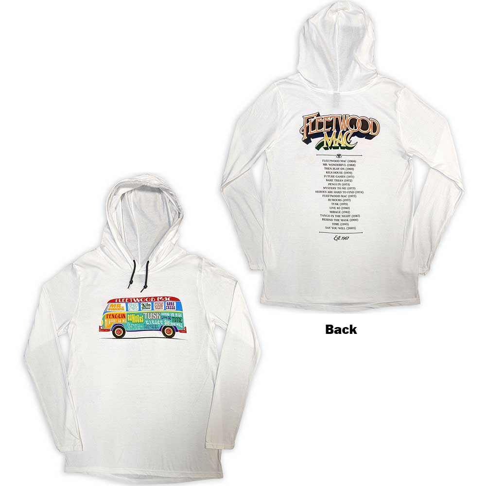 Fleetwood Mac Albums Bus Lightweight [Sweatshirt] - Rock Band Apparel