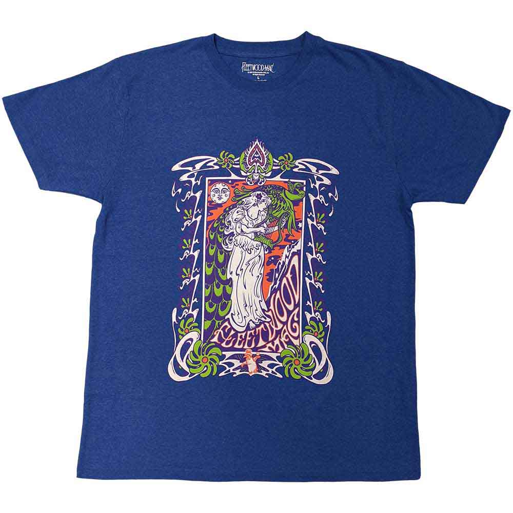 Fleetwood Mac Lady Lyre [T-Shirt] - Rock Band Apparel
