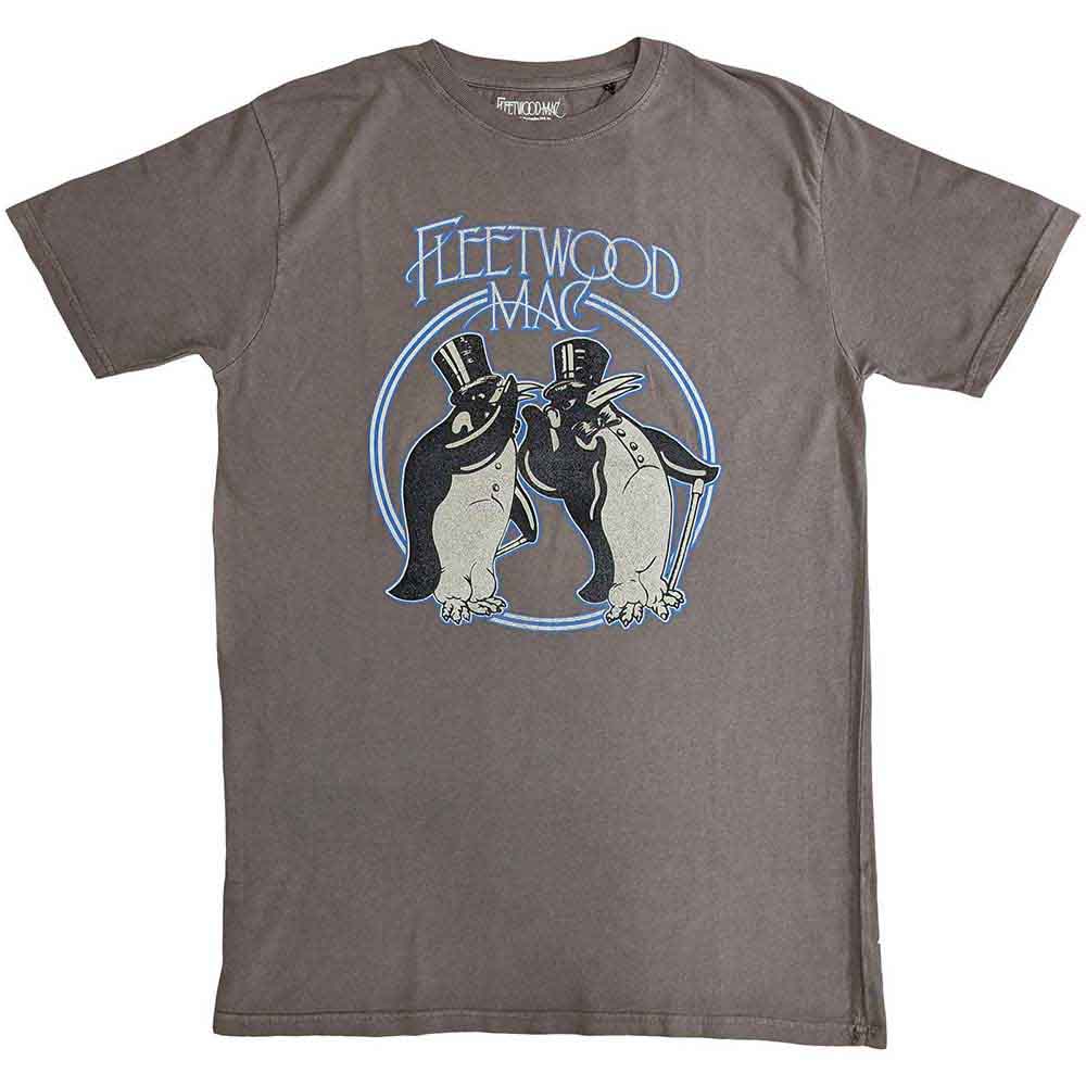Fleetwood Mac Penguins [T-Shirt] Grey