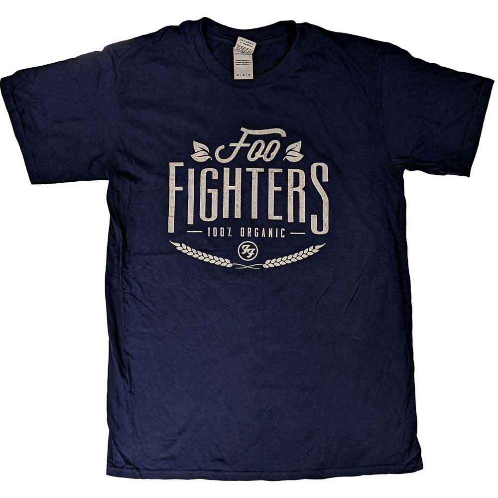 Foo Fighters 100% Organic [T-Shirt] Blue