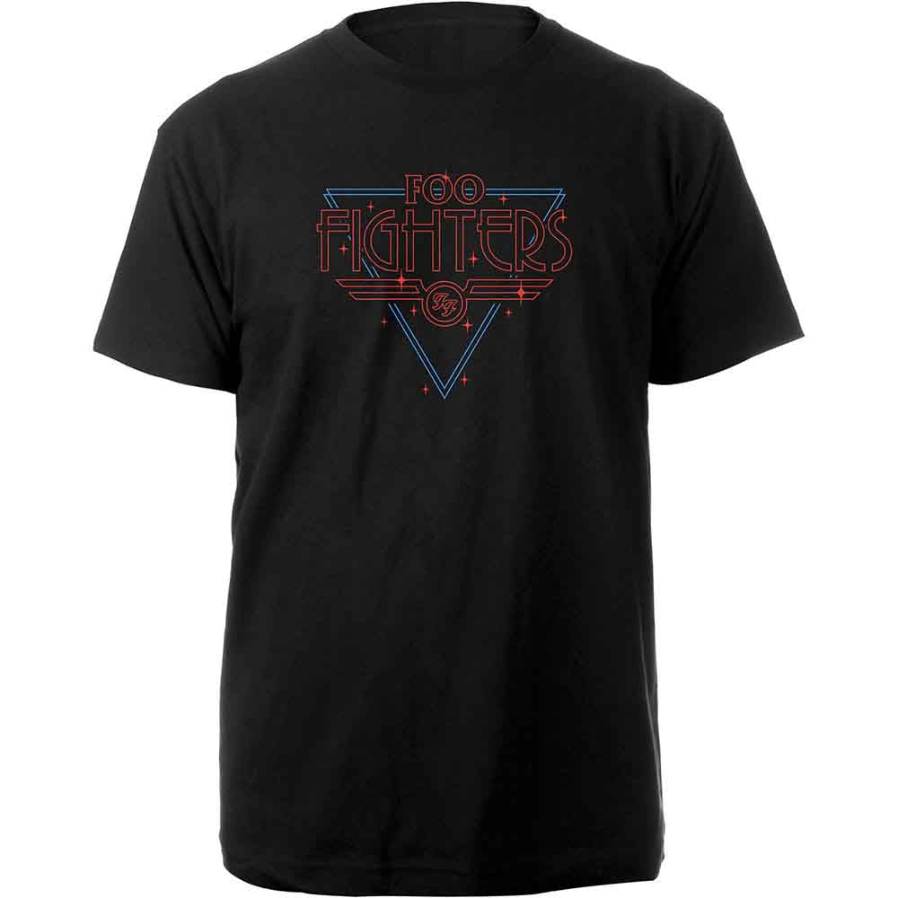 Foo Fighters Black Disco Outline [T-Shirt] - Rock Band Apparel