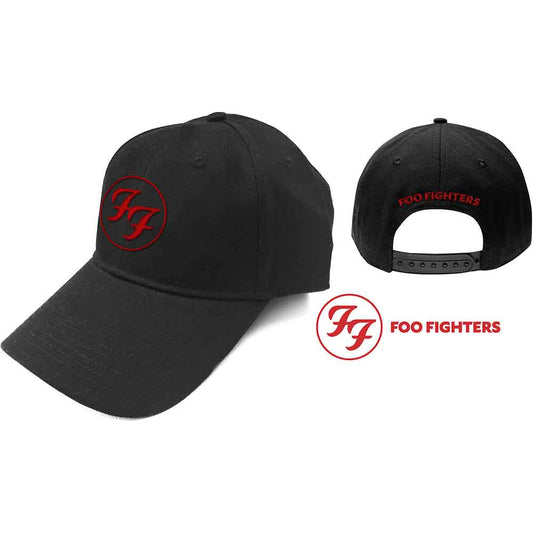 Foo Fighters Red Circle Logo [Hat] - Rock Band Apparel