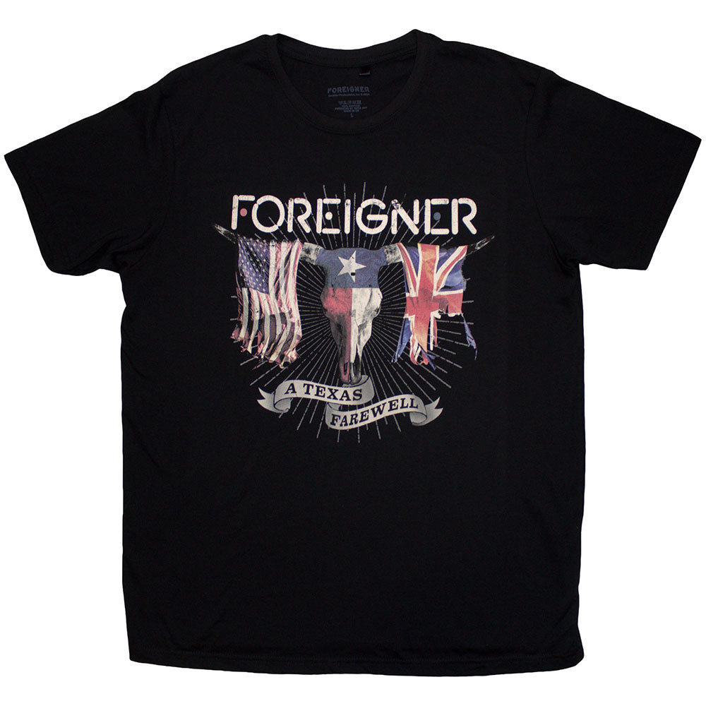 Foreigner Texas Farewell [T-Shirt] Black