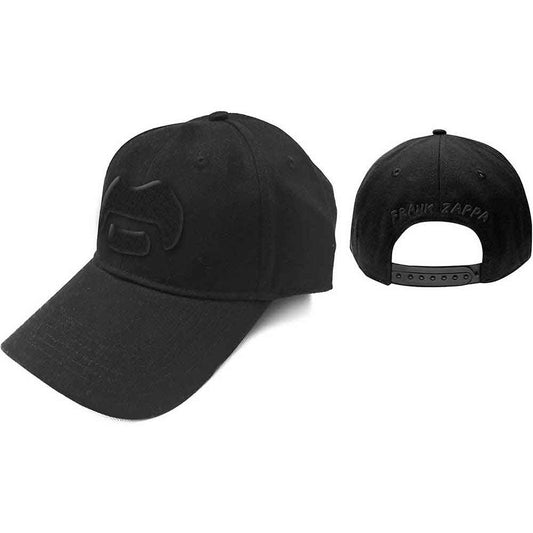 Frank Zappa Black Moustache [Hat] - Rock Band Apparel