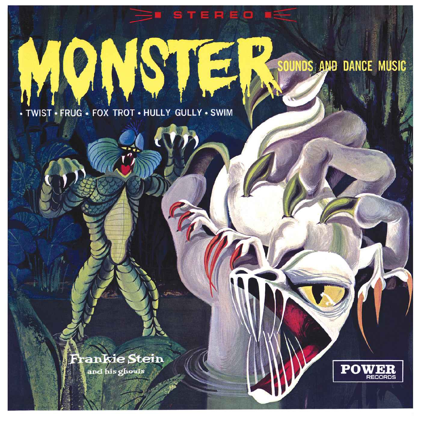 Frankie Stein and His Ghouls - Monster Sounds and Dance Music (COKE CLEAR WITH YELLOW "SERPENTINE" SWIRL VINYL) [Vinyl]