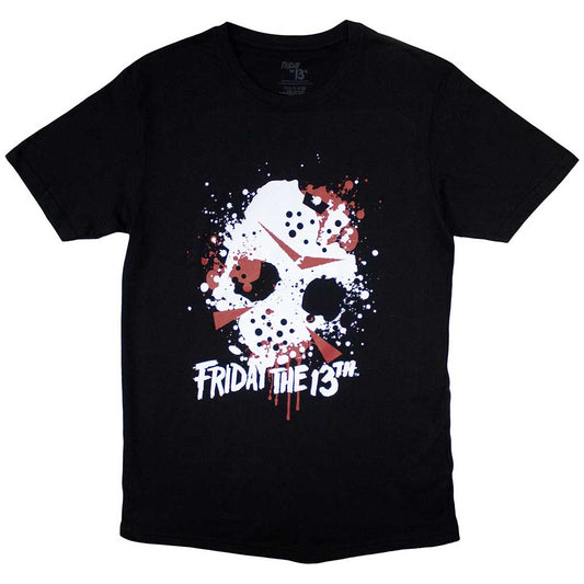 Friday the 13th Jason Blood Splat [T-Shirt] Black