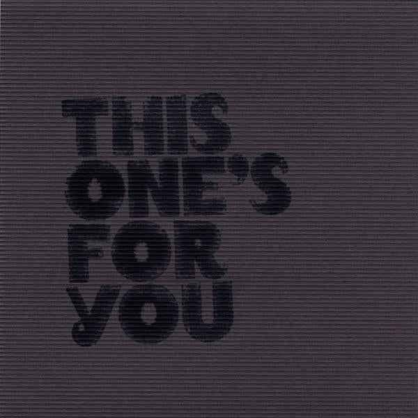 This One's For You [CD]
