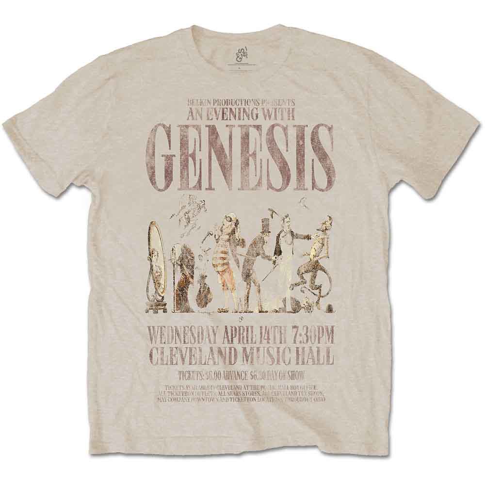 Genesis An Evening With [T-Shirt] - Rock Band Apparel