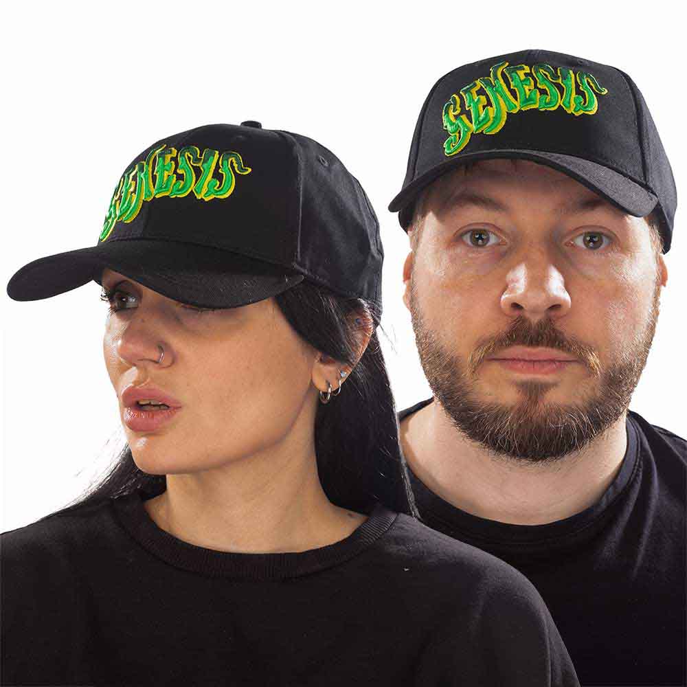 Genesis Green Classic Logo [Hat] - Rock Band Apparel