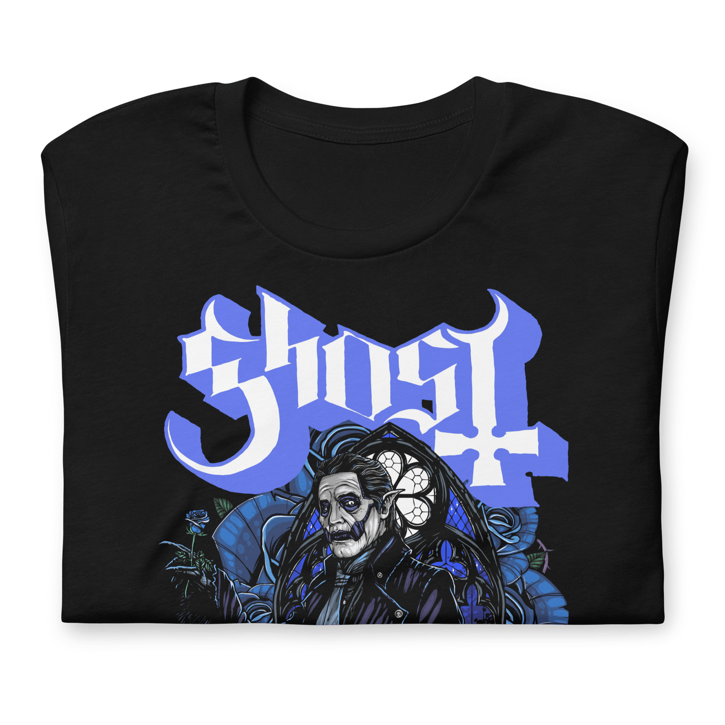 Ghost - Blue Roses T-Shirt