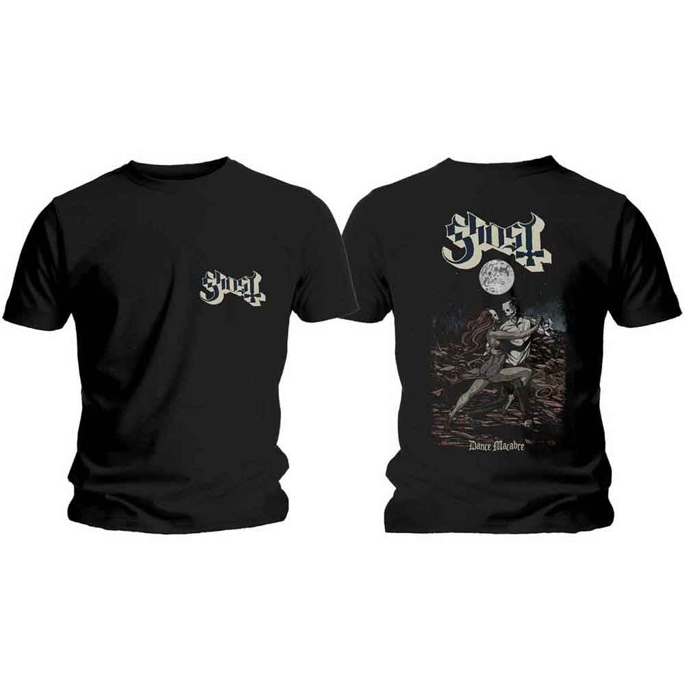 Ghost Dance Macabre Cover & Logo [T-Shirt] Black