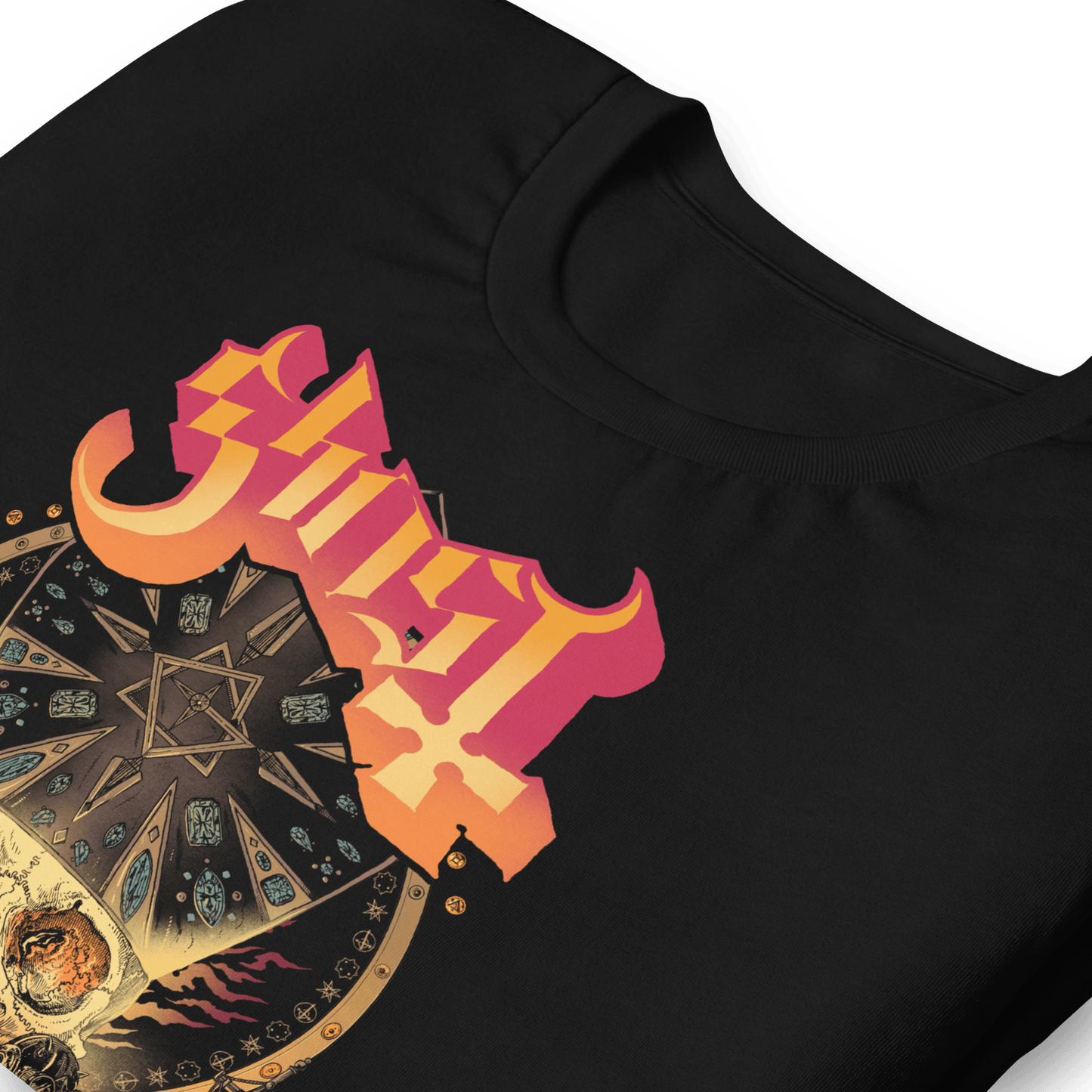 Ghost - Flaming Logo T-Shirt