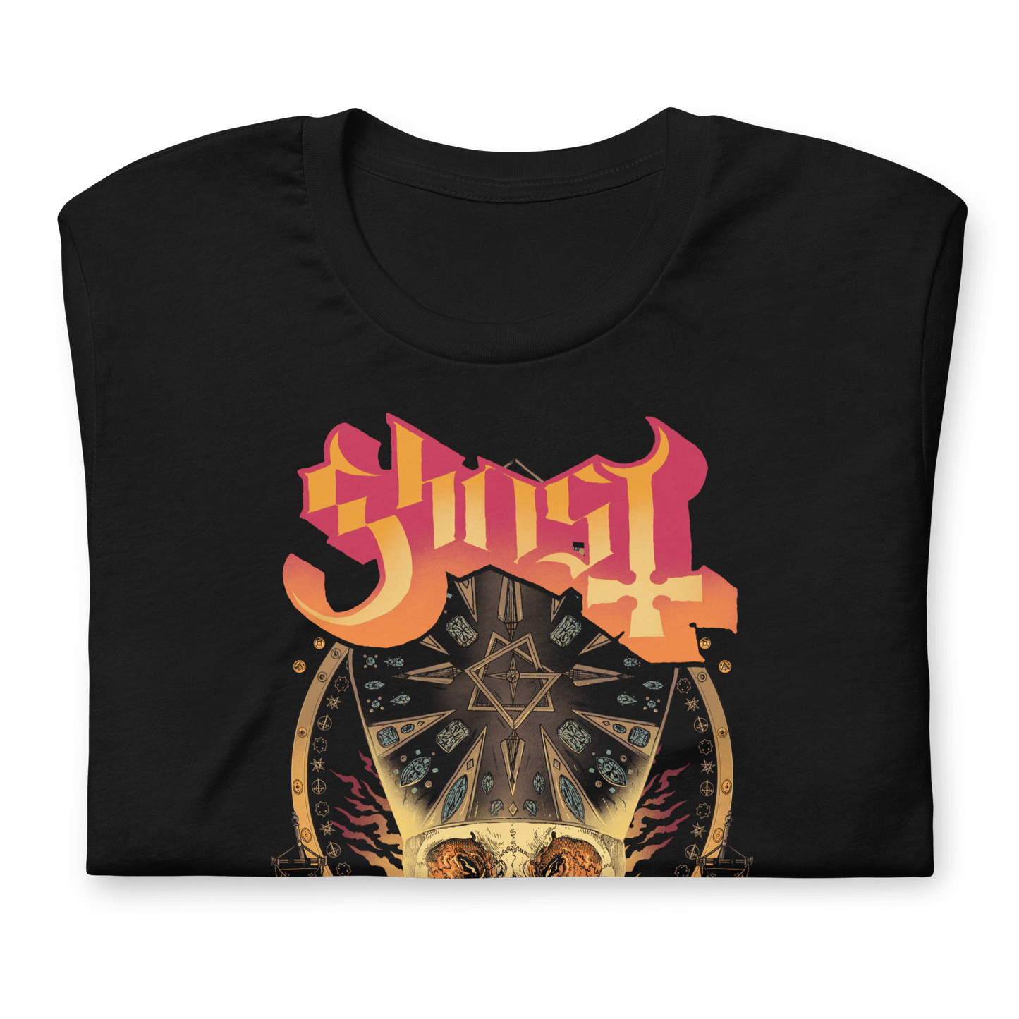 Ghost - Flaming Logo T-Shirt