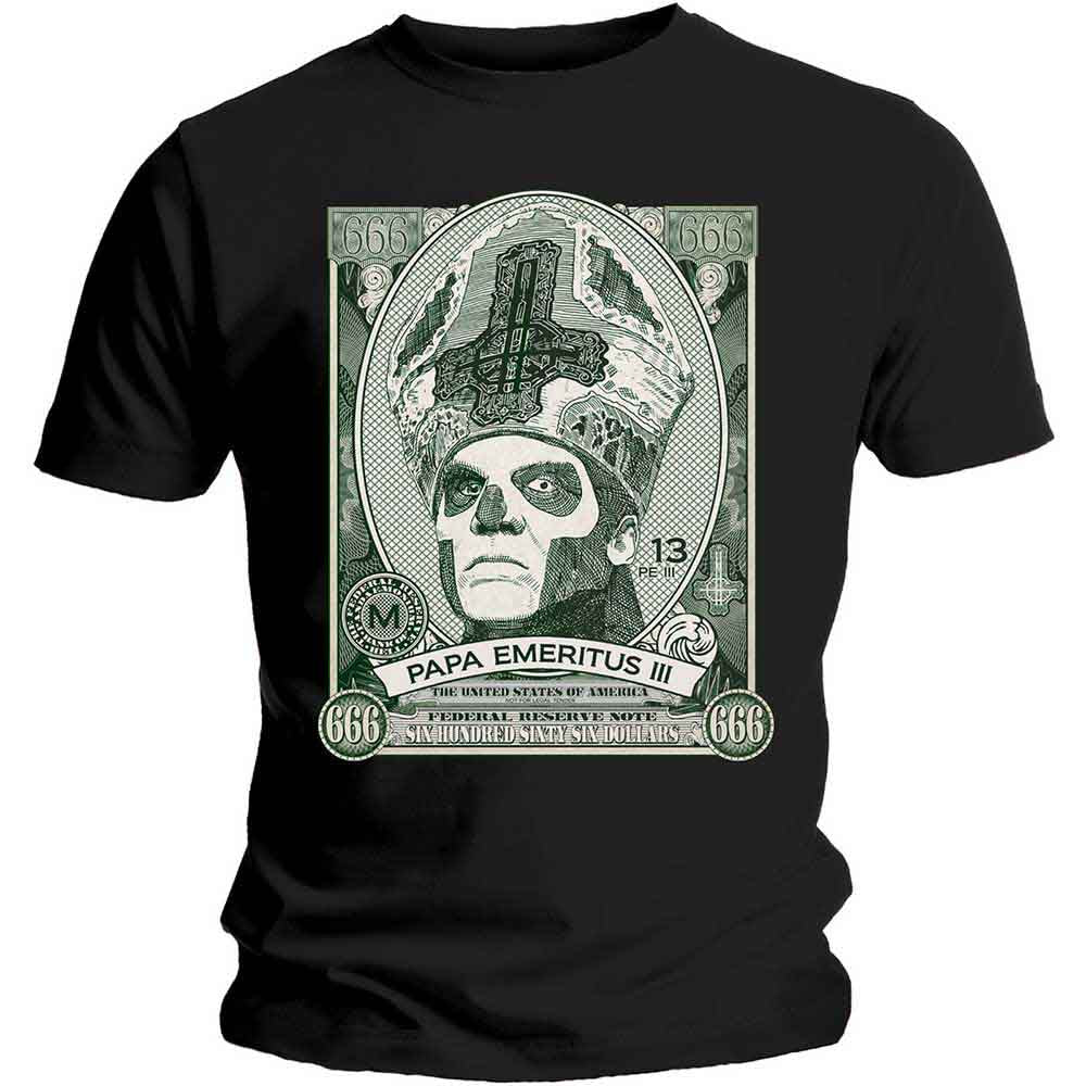 Ghost Papa Cash [T-Shirt] - Rock Band Apparel
