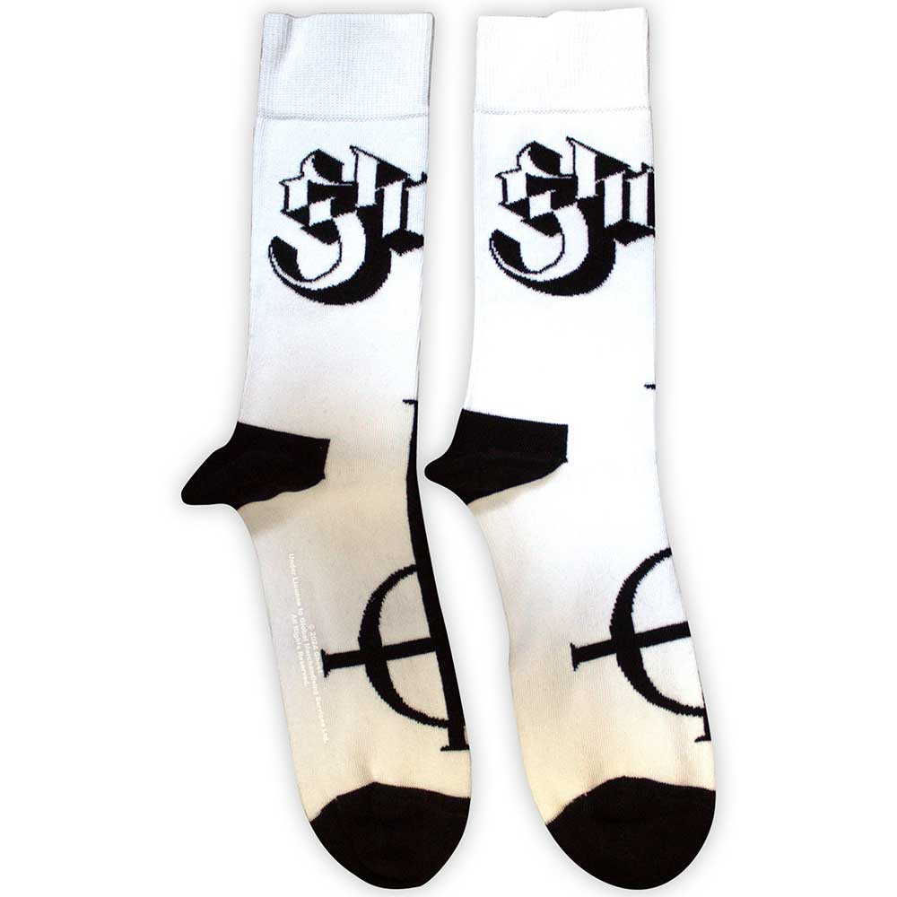 Ghost Symbol Mono [Socks] White