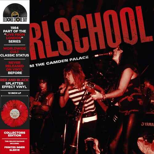 Girlschool - Live From the Camden Palace (Limited Edition, Red Colored Vinyl, Deluxe Edition, Remastered) [Vinyl]