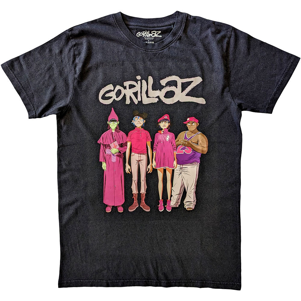 Gorillaz Cracker Island Standing Group [] Black