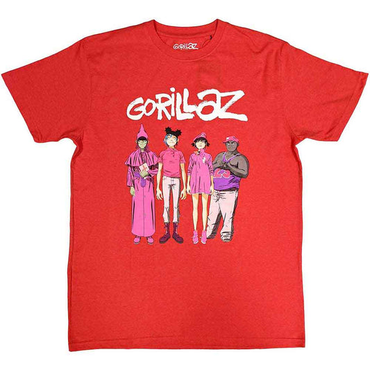 Gorillaz Cracker Island Standing Group [T-Shirt] - Rock Band Apparel