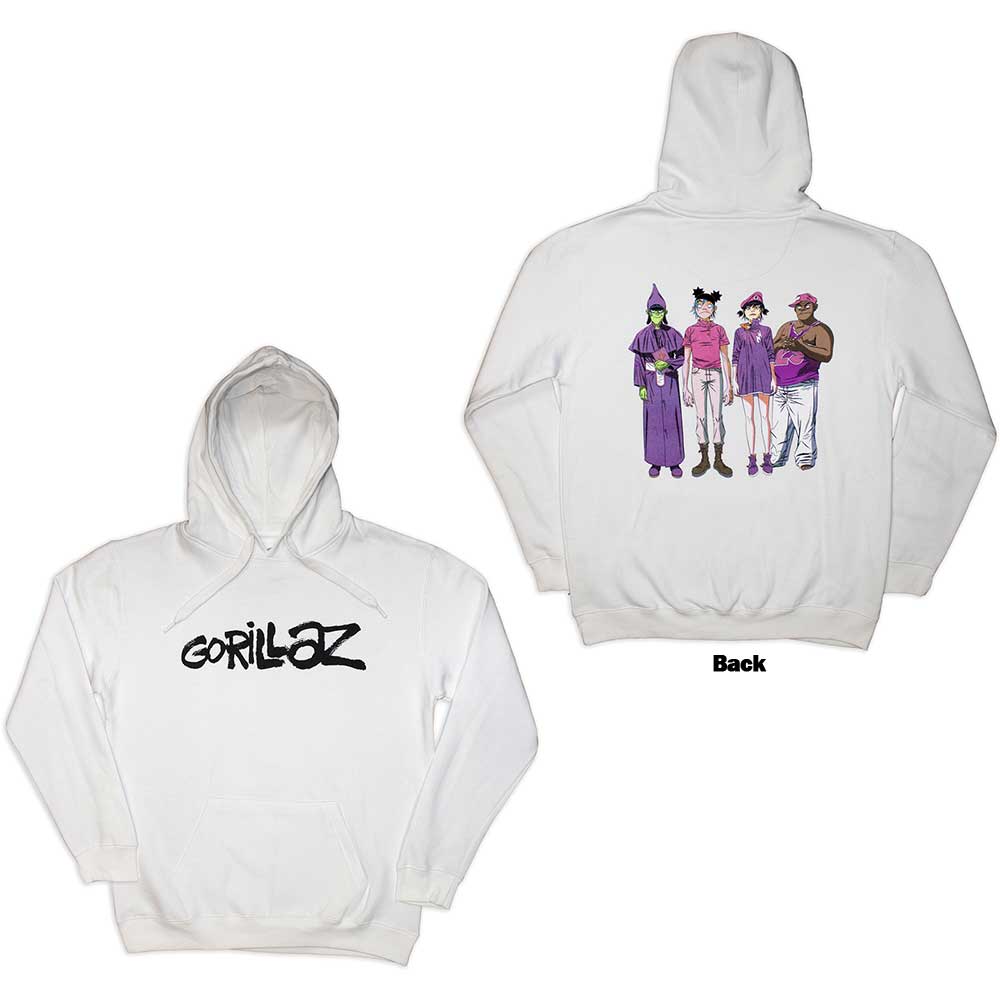 Gorillaz Cracker Island [Sweatshirt] White