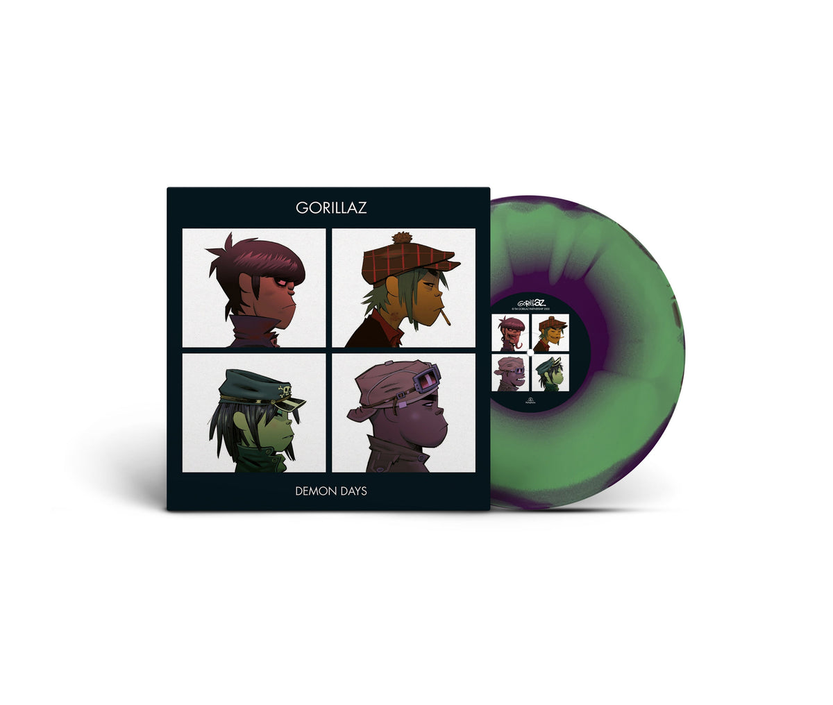 PRE-ORDER: Gorillaz - Demon Days (Limited, Brick & Mortar Exclusive) [Half-Speed Mastered] [Green, Purple, And Red Vinyl] [Vinyl]