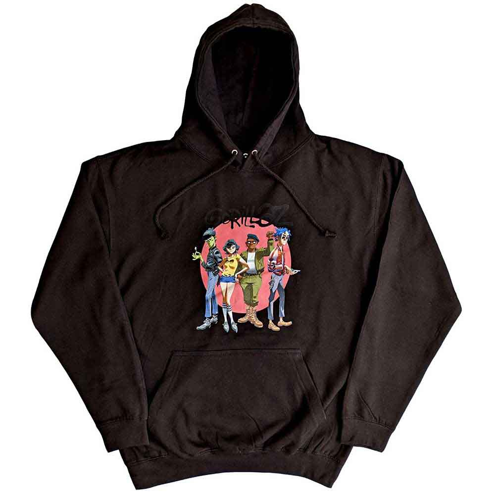 Gorillaz Group Circle Rise [Sweatshirt] - Rock Band Apparel