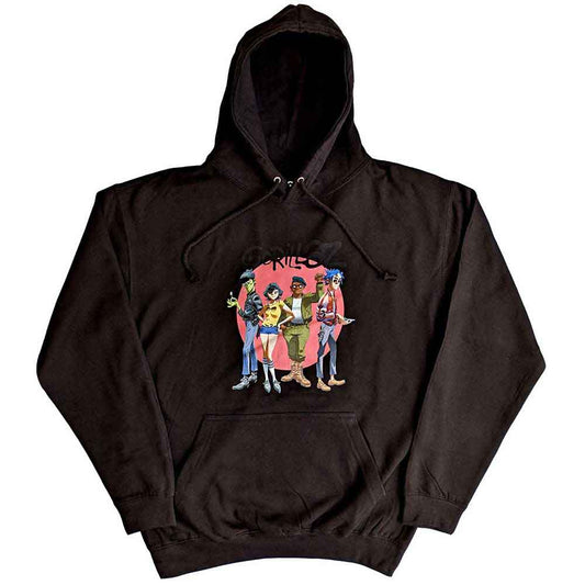 Gorillaz Group Circle Rise [Sweatshirt] - Rock Band Apparel