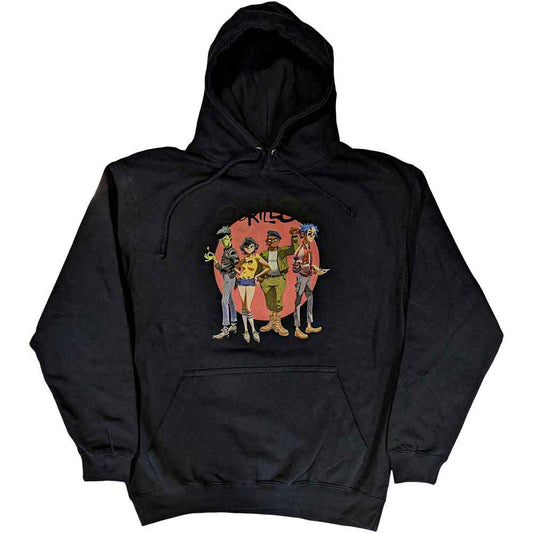 Gorillaz Group Circle Rise [Sweatshirt] - Rock Band Apparel
