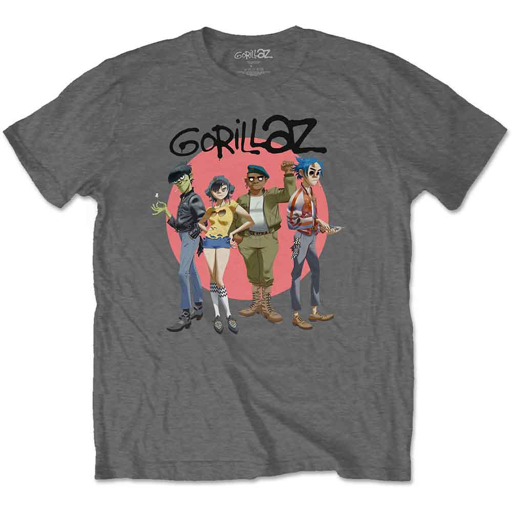 Gorillaz Group Circle Rise [] Grey