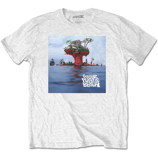 Gorillaz Plastic Beach [T-Shirt] White