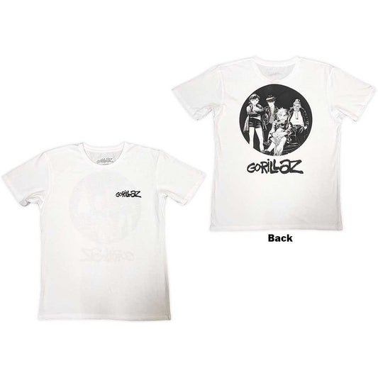 Gorillaz Song Machine Brush Logo [T-Shirt] White