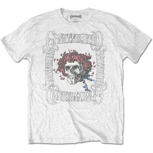Grateful Dead Bertha with Logo Box [T-Shirt] White