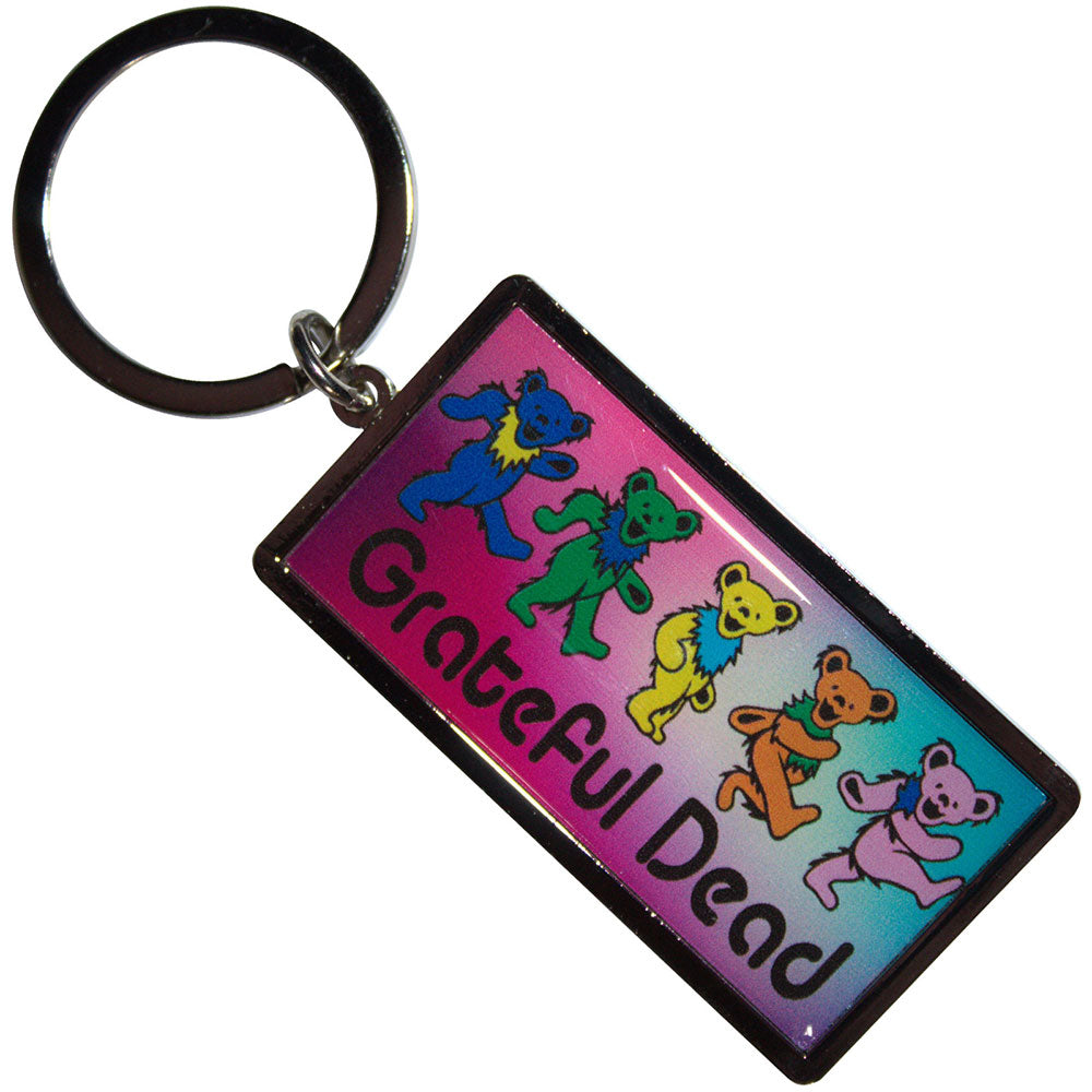 Grateful Dead Dancing Bears [Keychain] - Rock Band Apparel