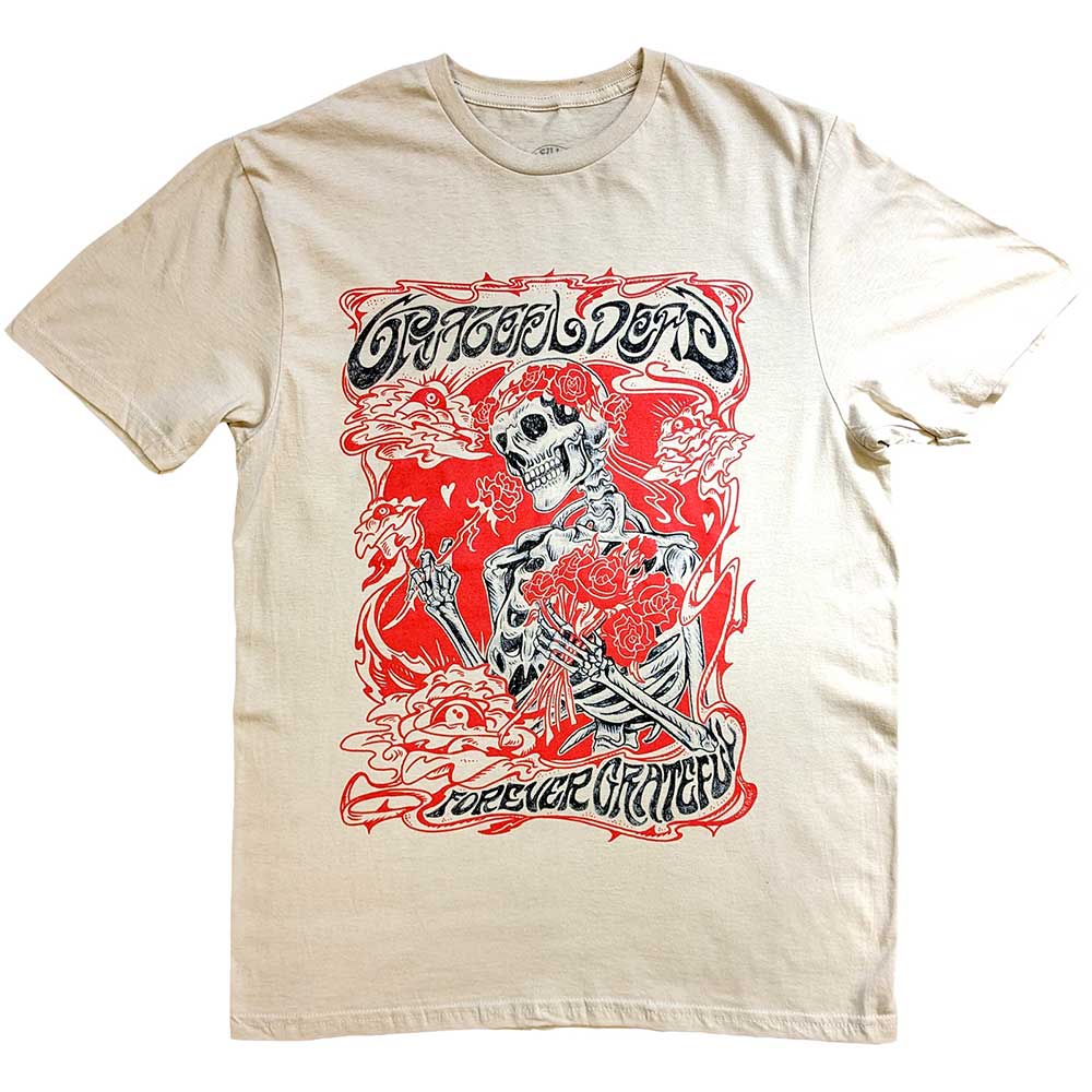 Grateful Dead Forever Red Frame [T-Shirt] Neutral