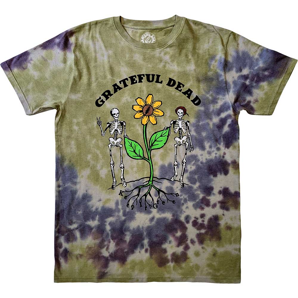Grateful Dead Keep It Green [T-Shirt] Grey