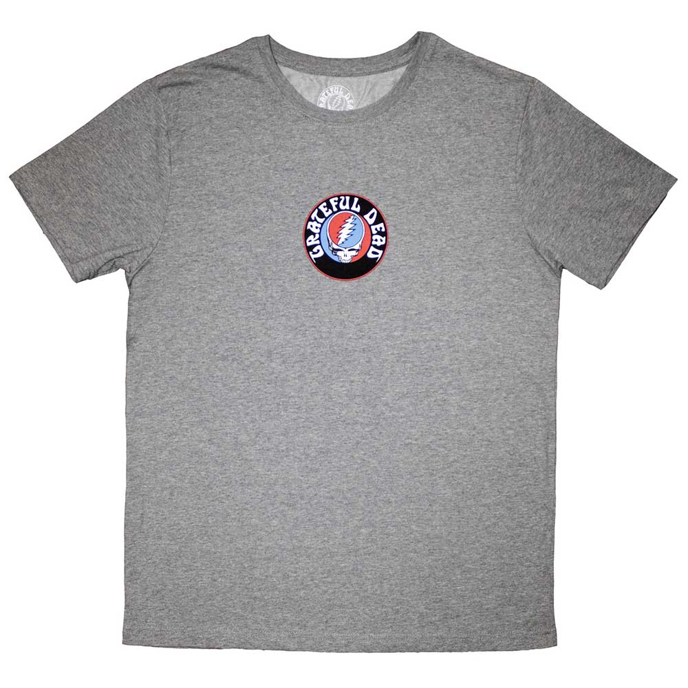 Grateful Dead Mini Steal Your Face Logo [T-Shirt] Grey