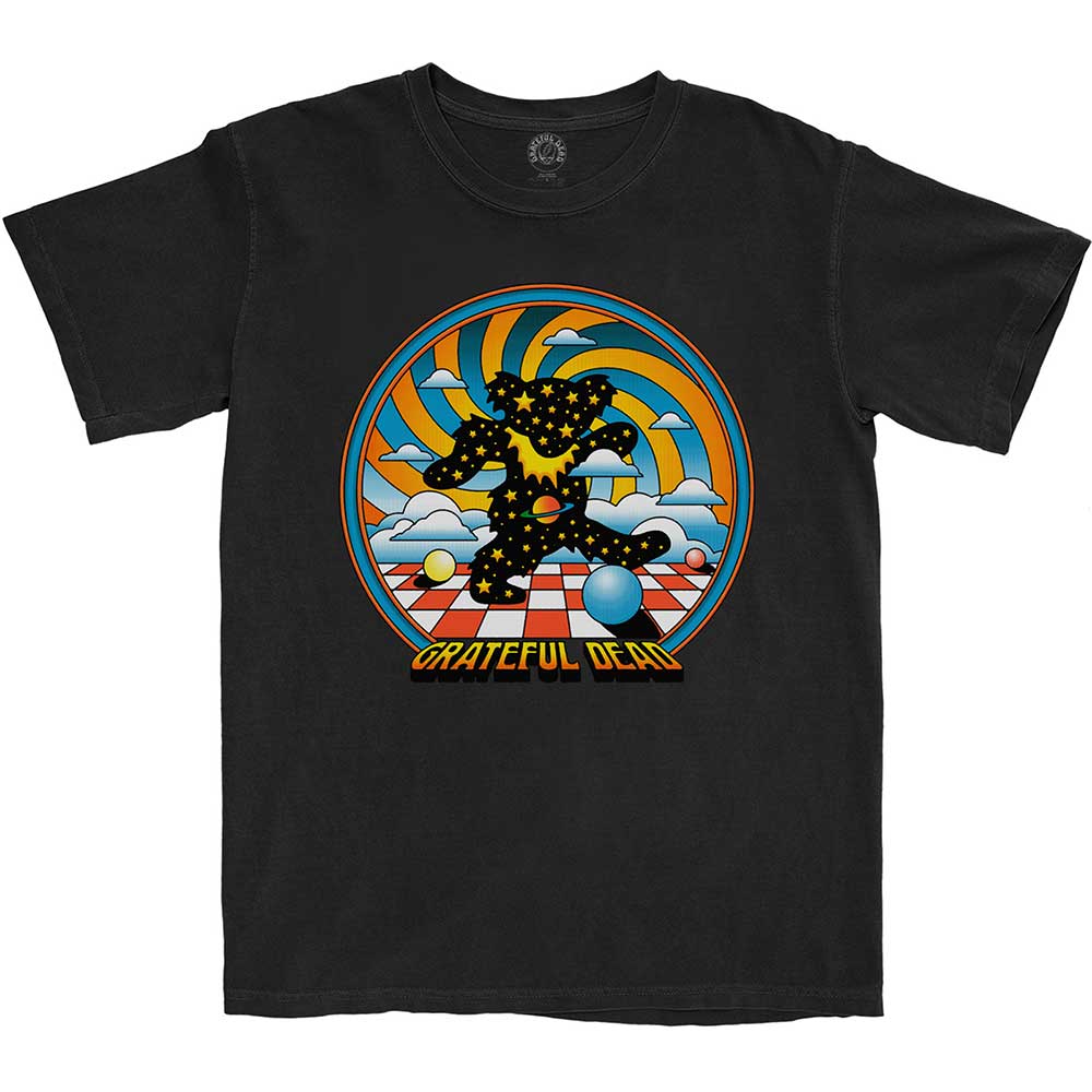 Grateful Dead Stars Bear [T-Shirt] Black