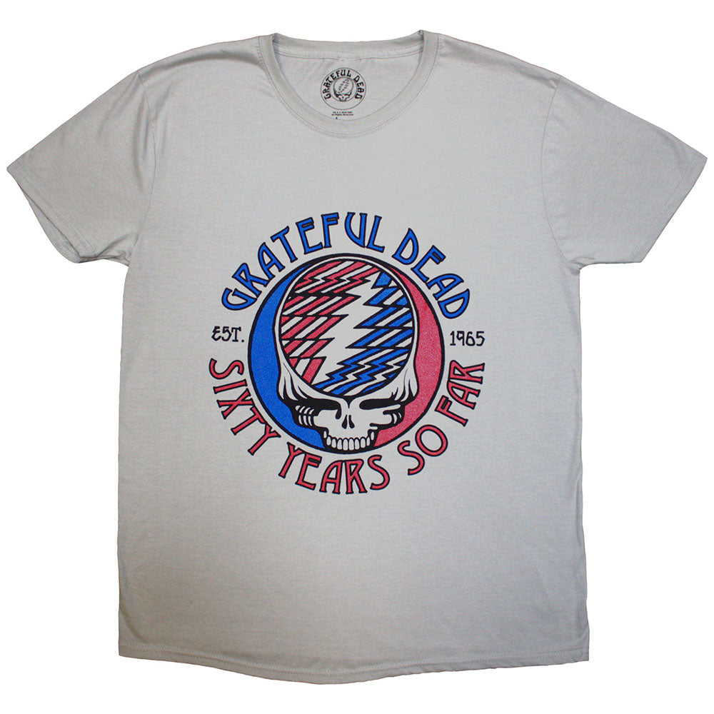 Grateful Dead Stealie 60 [] Grey