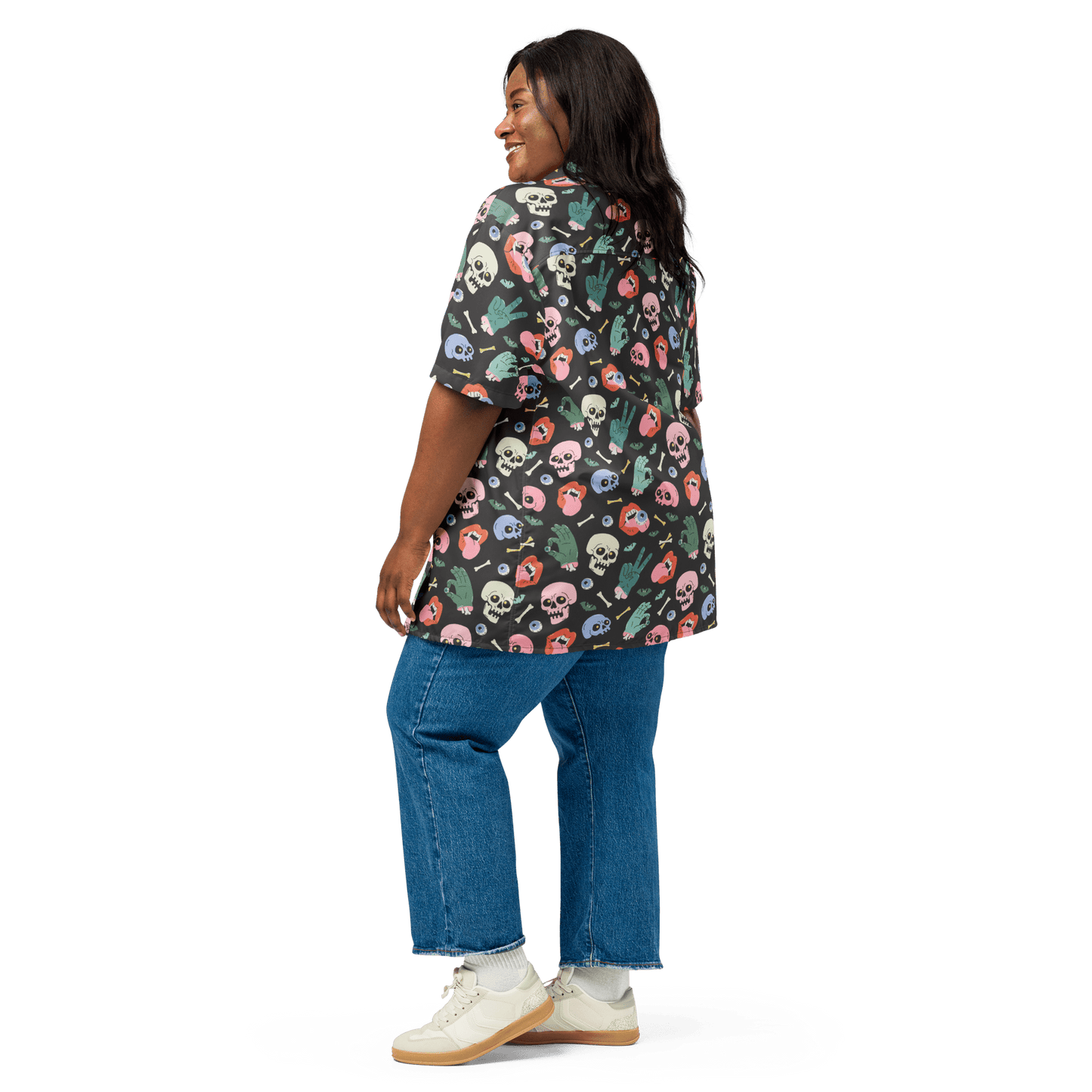 Graveyard Smash Unisex Button Up Shirt