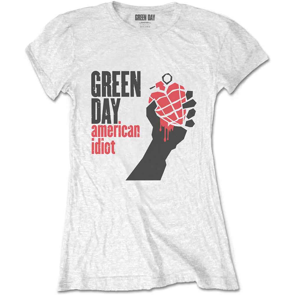 Green Day American Idiot [T-Shirt] White